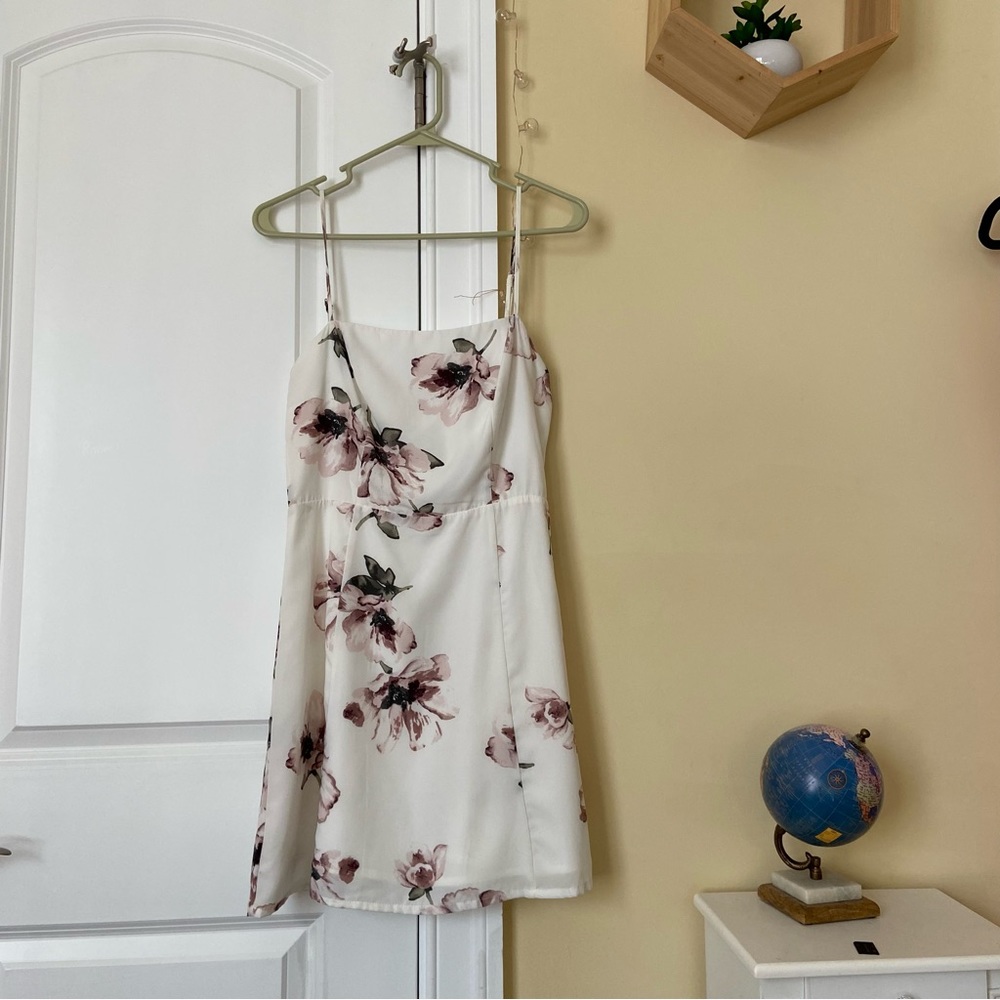 Floral Boutique Mini Dress - Picture 1 of 3